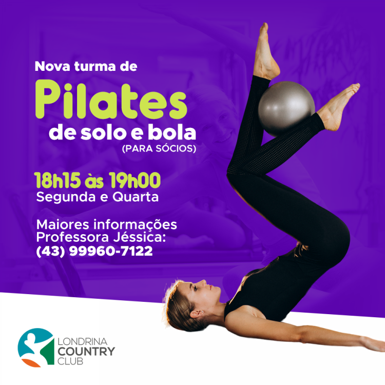 NOVA TURMA PILATES